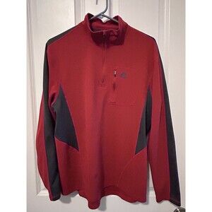 Nike ACG Dri Fit Waffle Knit Shirt Long Sleeve Mock 1/4 Zip Men’s Large